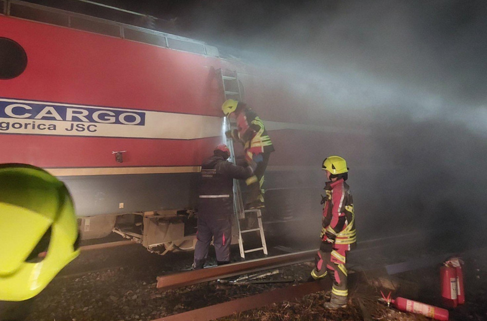 Drama na pruzi kod Bijelog Polja: Zapalila se lokomotiva teretnog voza na Slijepač mostu
