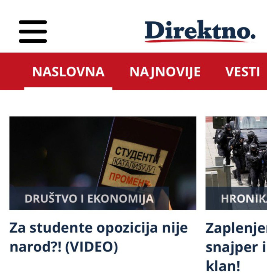 Opozicioni Direktno udario na plenumaše: Odakle vam pravo da kažete da opozicija nije narod? FOTO