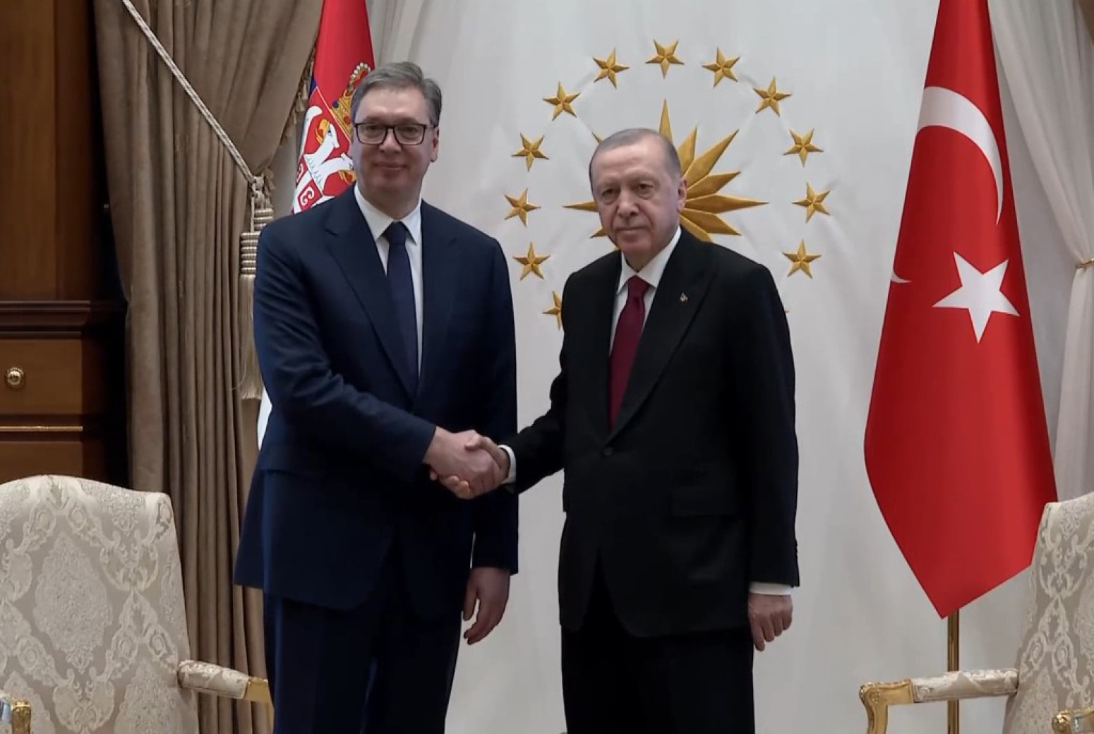 Vučić sa Erdoganom u Ankari