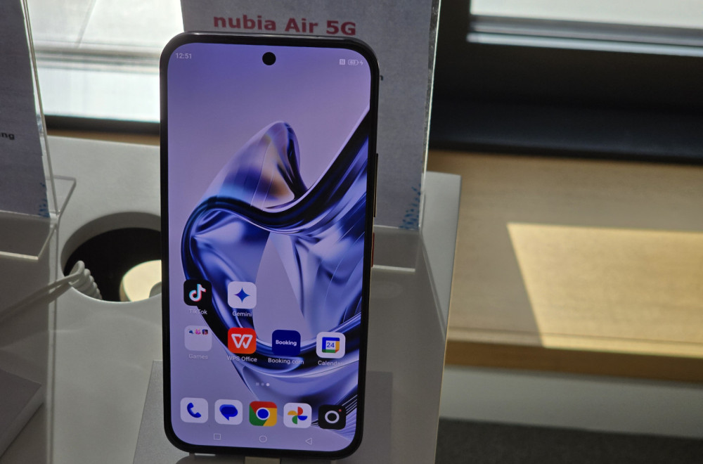 Može da preživi u rakiji i pivu: U Srbiju stigao nubia Air 5G
