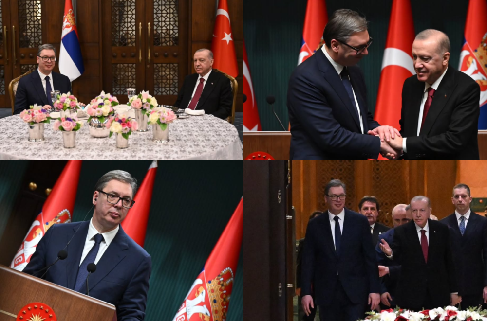 Vučić: Imali smo iskren i prijateljski razgovor; Erdogan: Uskoro ću posetiti Srbiju FOTO/VIDEO