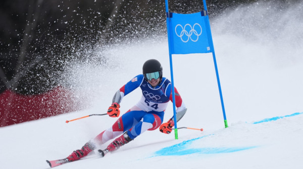 Tomović 49. posle prve vožnje veleslaloma