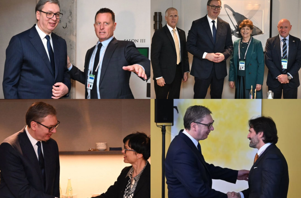 Vučić sa Martom Kos, Grenelom, Vadefulom, Kalinakom; Razgovor sa delegacijom američkih senatora FOTO