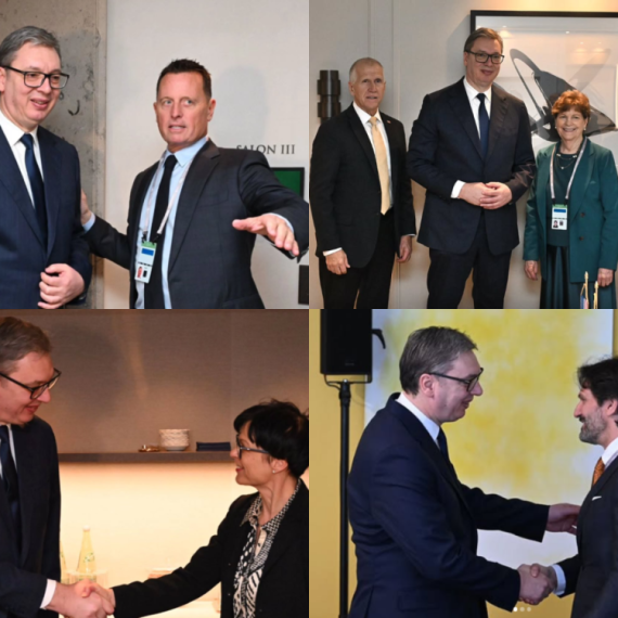 Vučić sa Martom Kos, Grenelom, Vadefulom, Kalinakom; Razgovor sa delegacijom američkih senatora FOTO