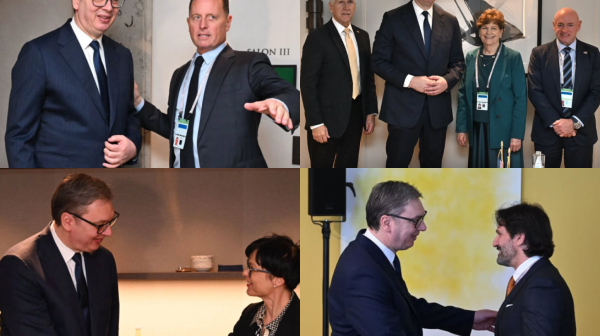 Vučić with Marta Kos, Grenell, Wadephul, Kalinák; Talks with a delegation of U.S. senators PHOTO