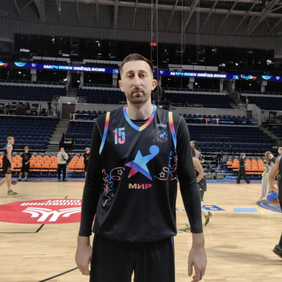 Jedini srpski košarkaš na ruskom Ol-Staru: "Nisam se nadao, ali sam zaslužio poziv" VIDEO