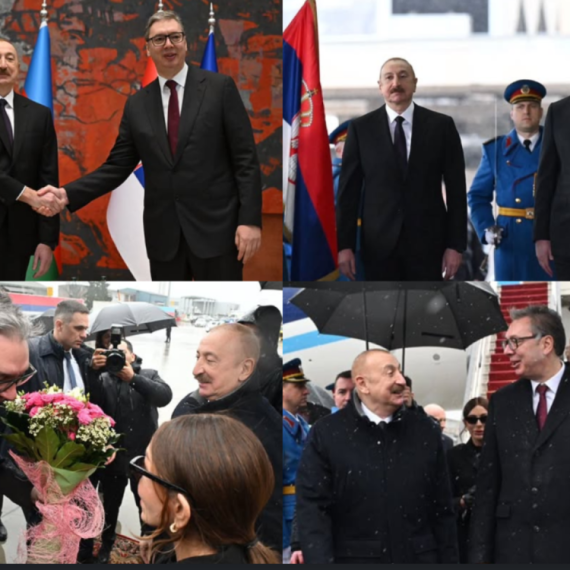 Vučić i Alijev na sednici Saveta za strateško partnerstvo između Srbije i Azerbejdžana FOTO/VIDEO