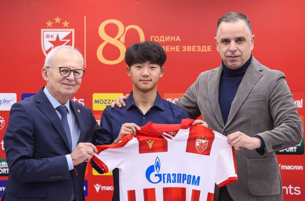 Kao grom iz vedra neba – Zvezda objavila potpis sa kineskim tinejdžerom