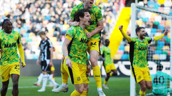 Sasuolo preokretom do pobede u Udinama