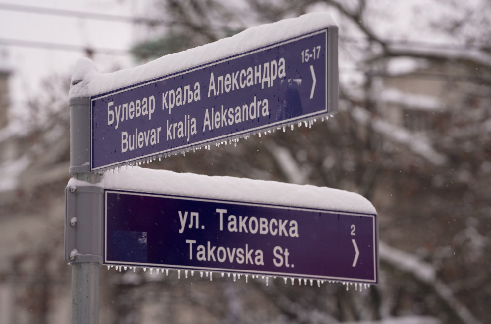 Srbija pod snegom: Novi talas padavina, veje i u Beogradu FOTO/VIDEO