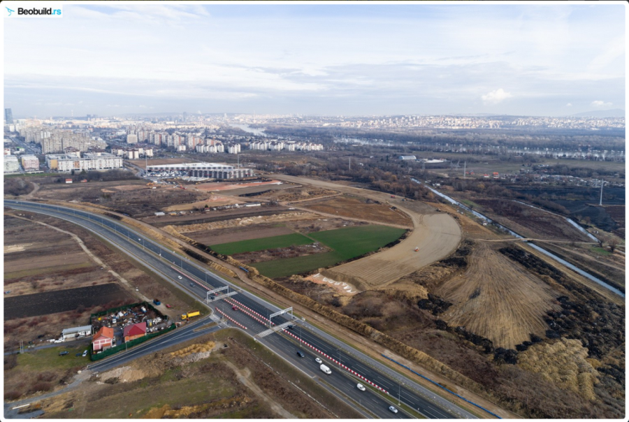 Evo kako teku radovi na produžetku ulice Jurija Gagarina FOTO