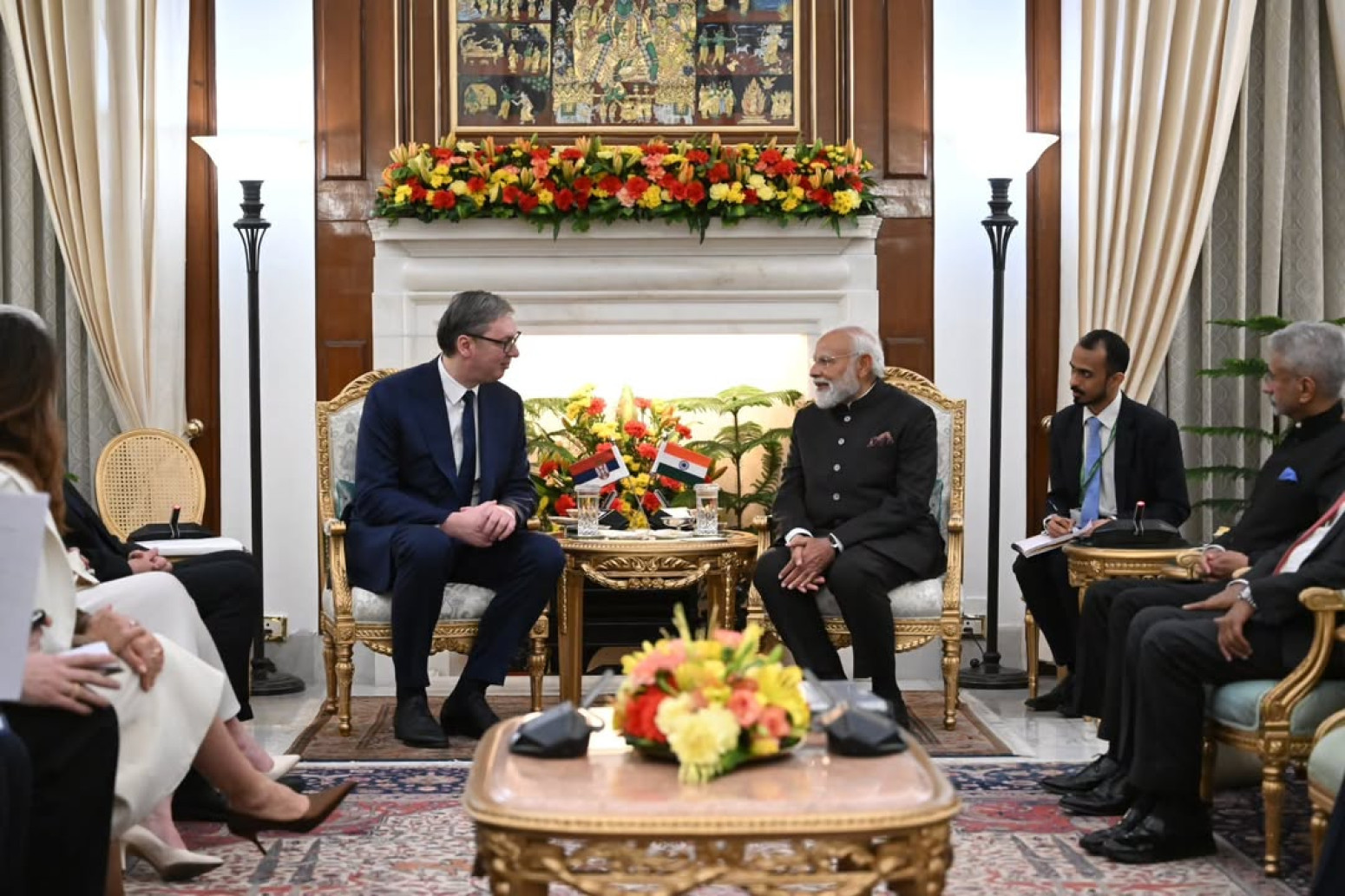 Vučić sa Modijem u Nju Delhiju