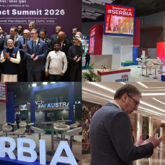 Vučić obišao AI EXPO u Nju Delhiju: Ponosan što naša zemlja ima svoj nacionalni štand
