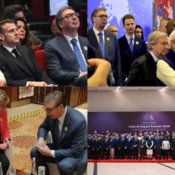 Vučić sa brojnim svetskim liderima u Nju Delhiju; Sastao se sa direktorkom MMF-a FOTO/VIDEO