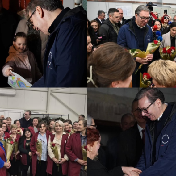 Vučić u selu Gornjane: "Srećan sam što vidim da se ljudi vraćaju nazad"; Večeras u Boru razgovara sa građanima