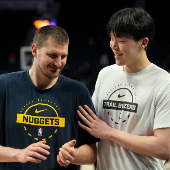 Konačno upoznao Jokića, ali ništa od poljupca VIDEO