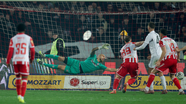 Ovako je Zvezda povela u dubokoj nadoknadi derbija VIDEO