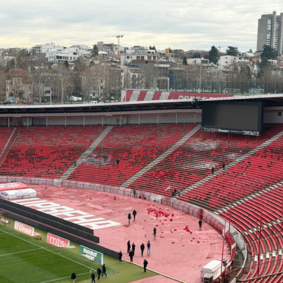 "Marakana" jutro posle derbija: Iz kluba poručuju – šteta nikad veća VIDEO