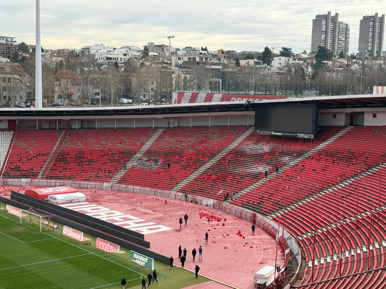 "Marakana" jutro posle derbija