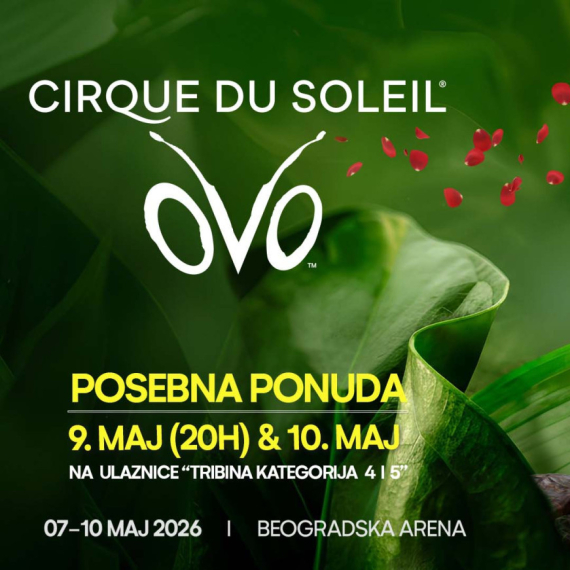Cirque du Soleil časti dame: Spektakl kakav Beograd ne pamti uz neverovatan popust
