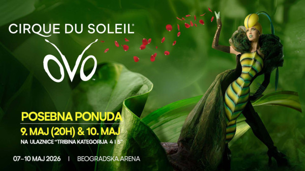 Cirque du Soleil časti dame: Spektakl kakav Beograd ne pamti uz neverovatan popust