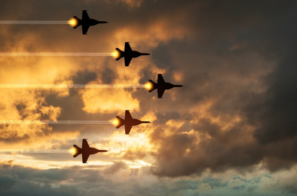 Snimci koji lede krv: Stiže 150 borbenih aviona FOTO/VIDEO