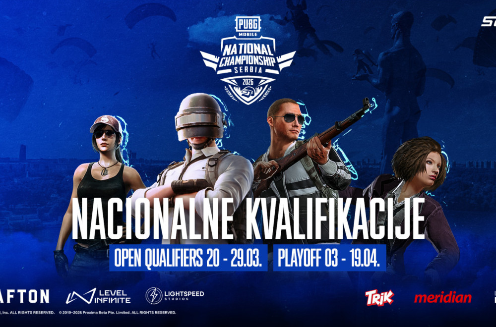 Prijave za 2026 PUBG MOBILE SERBIA NATIONAL CHAMPIONSHIP su OTVORENE!