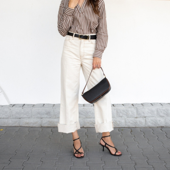 Proleće nas doziva: 5 vanvremenskih odevnih kombinacija sa belim pantalonama FOTO