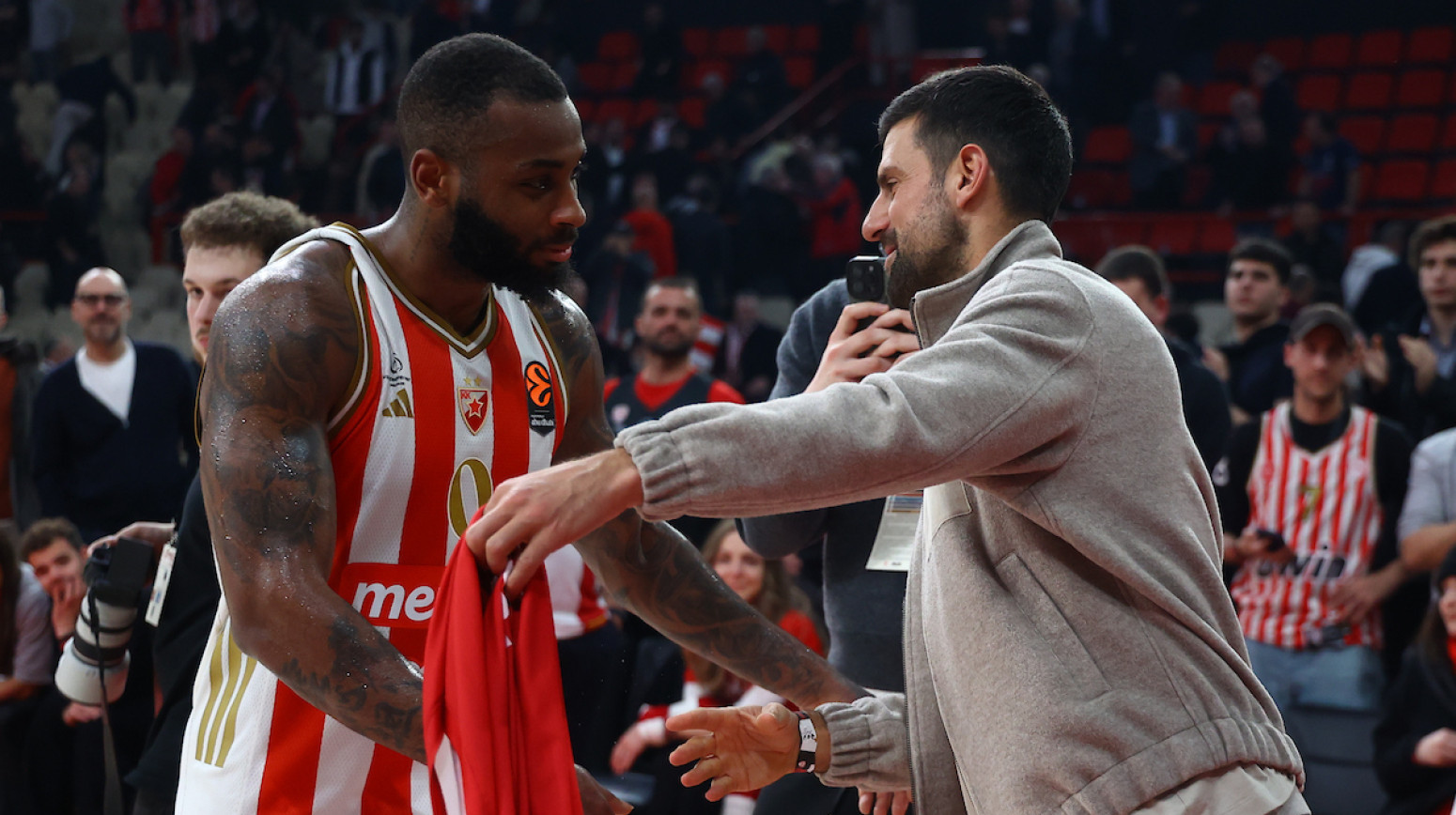 Cveta ljubav između Novaka i Kodija FOTO