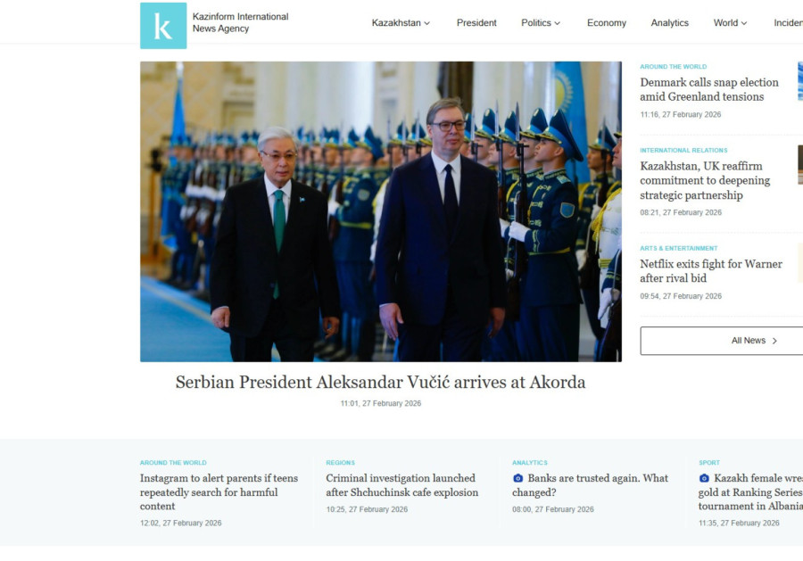 Poseta Vučića Astani glavna vest u svim kazahstanskim medijima: Vide ga kao ključnog partnera na Balkanu FOTO