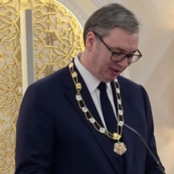 Tokajev odlikovao Vučića Ordenom zlatnog orla – najvišim priznanjem koji postoji u Kazahstanu VIDEO
