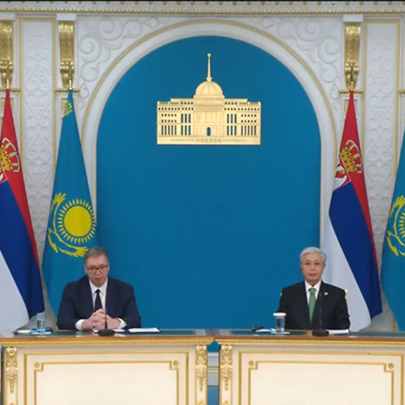 Vučić: Unapređujemo saradnju Srbije i Kazahstana u više oblasti; Želim da vidim više investitora kod nas