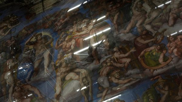 Ljudski znoj i zadah uništili Mikelanđelov "Strašni sud" FOTO
