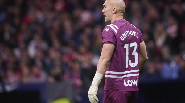 Malerozni Dmitrović treći put primio gol po isteku 90'