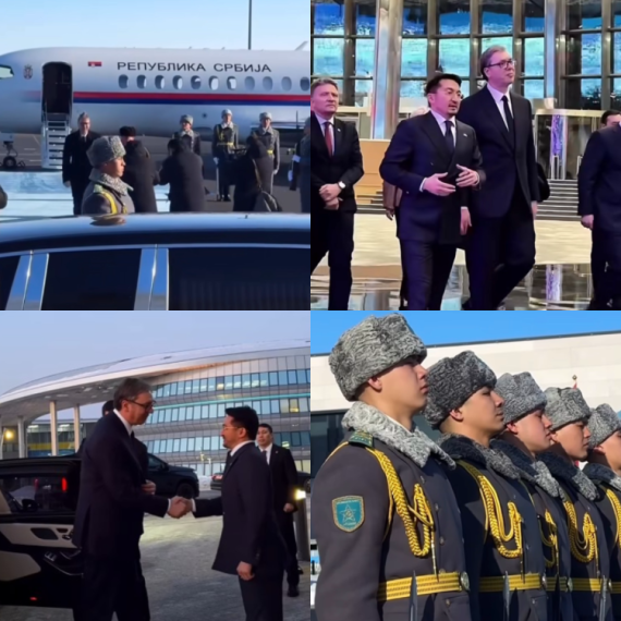 Kazahstanci podelili moćan snimak; Ovako je izgledala poseta Vučića – Srbiji ukazana velika čast VIDEO