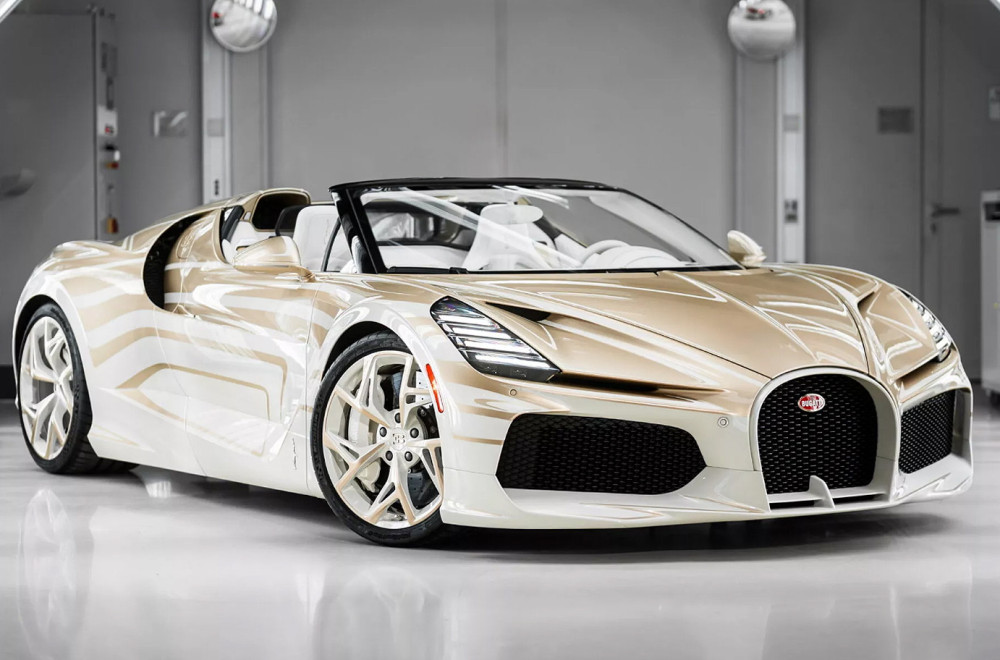 Najbrži kabriolet na svetu u boji kapućina: Jedinstveni Bugatti za posebnog kupca FOTO