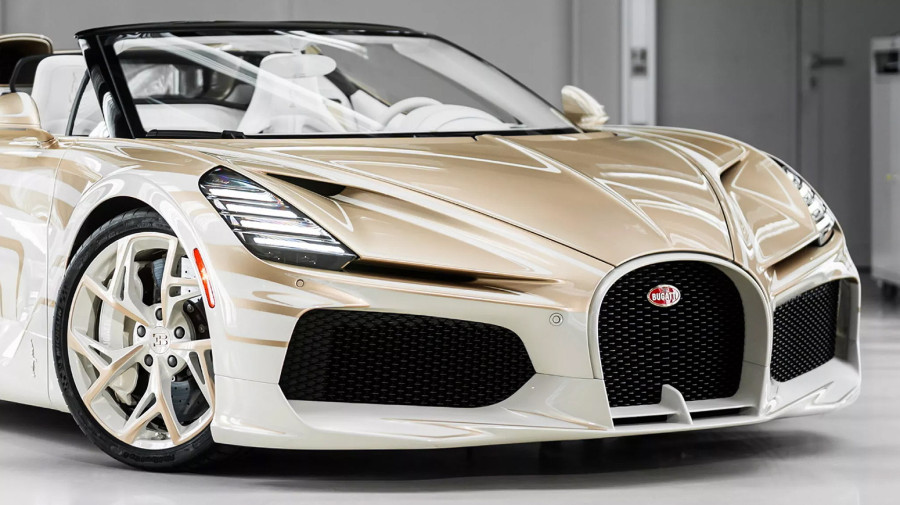 Najbrži kabriolet na svetu u boji kapućina: Jedinstveni Bugatti za posebnog kupca FOTO