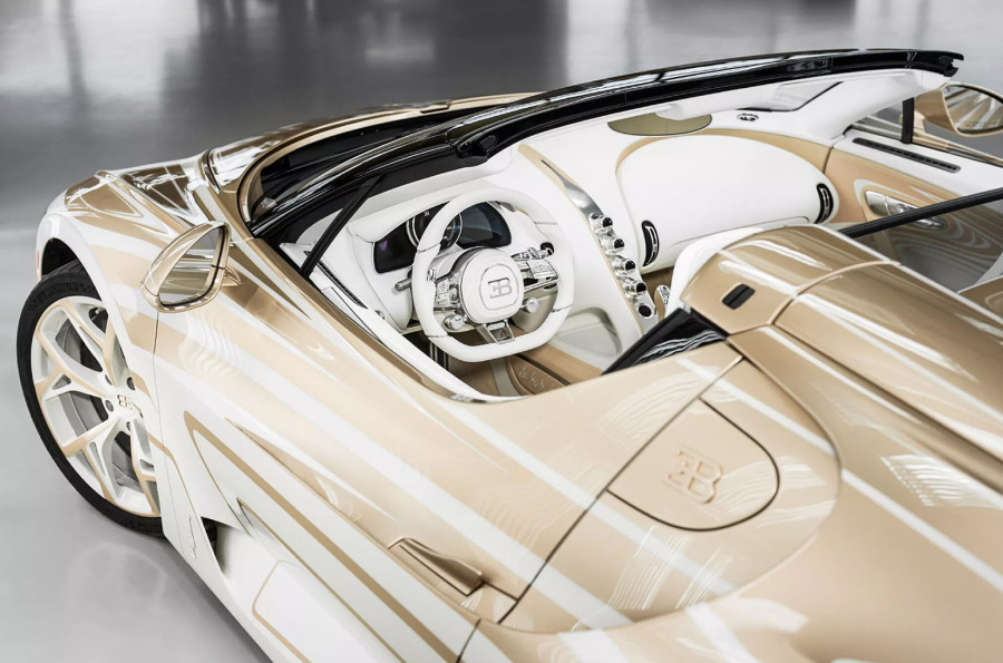 Najbrži kabriolet na svetu u boji kapućina: Jedinstveni Bugatti za posebnog kupca FOTO