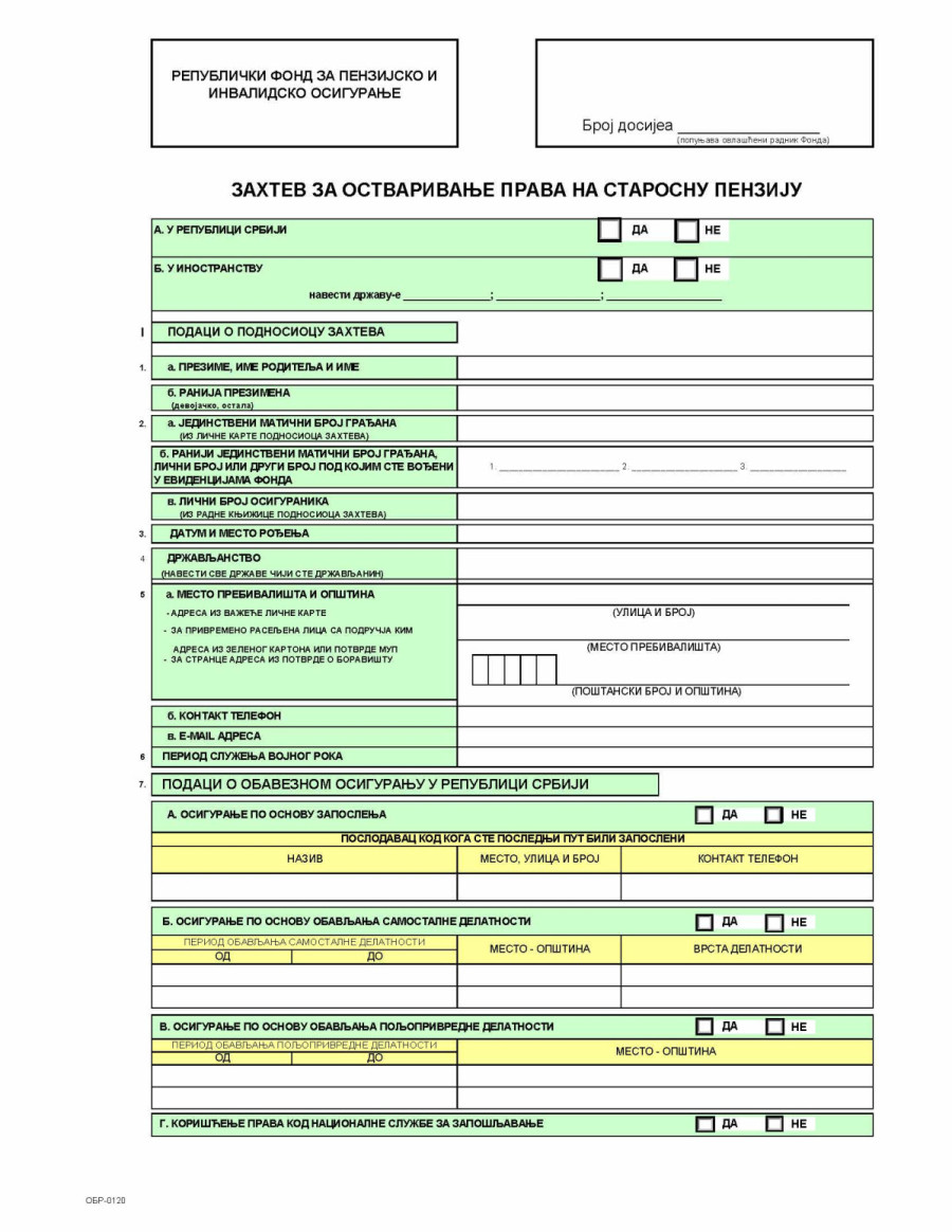 Fond PIO: Evo šta se menja pri podnošenju zahteva za penziju
