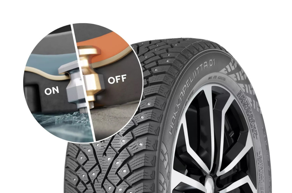 Revolucija: Zimska guma sa automatskim šiljcima koji se aktiviraju kad je mraz! FOTO/VIDEO