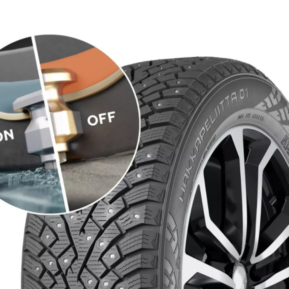 Revolucija: Zimska guma sa automatskim šiljcima koji se aktiviraju kad je mraz! FOTO/VIDEO