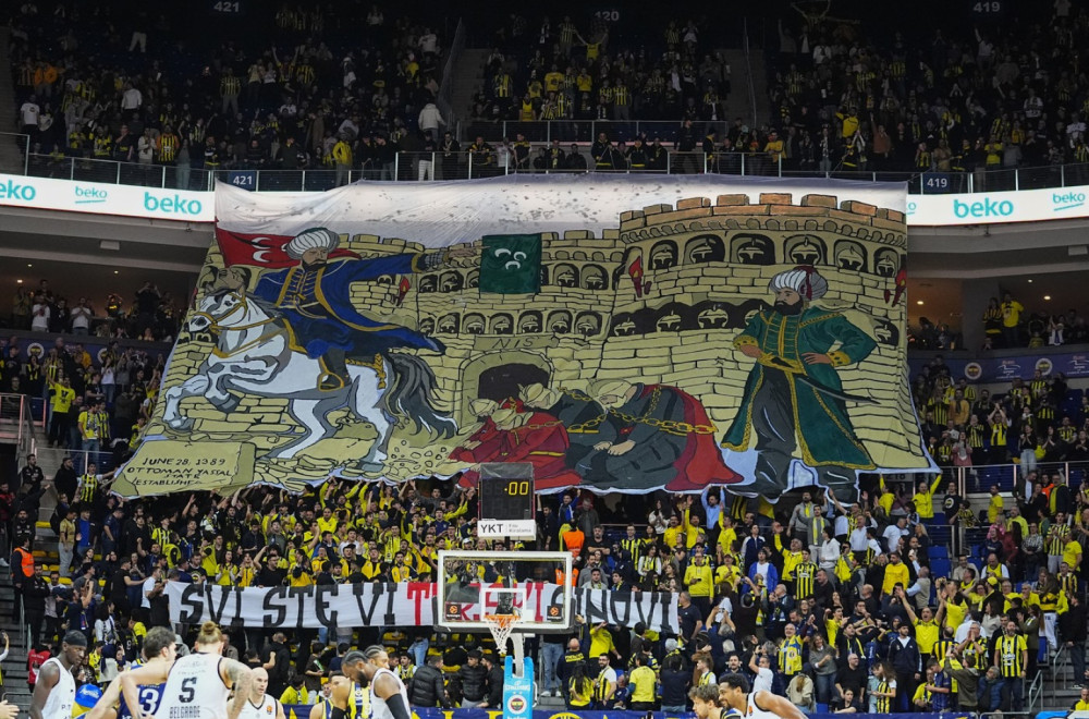 Evroliga kaznila Fenerbahče zbog vređanja Srba FOTO