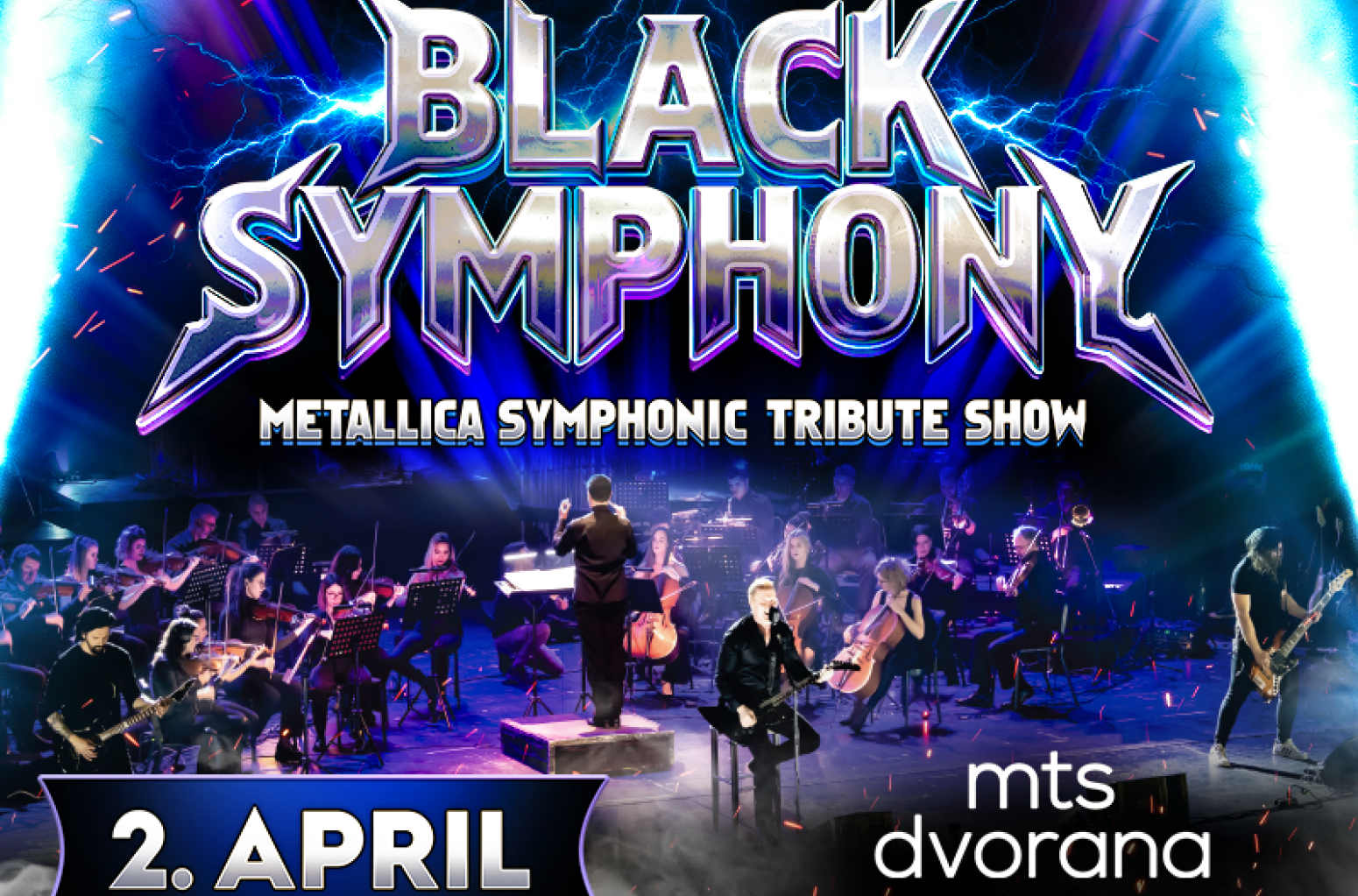 Savršena buka: Metallica symphonic tribute u mts Dvorani 2. aprila