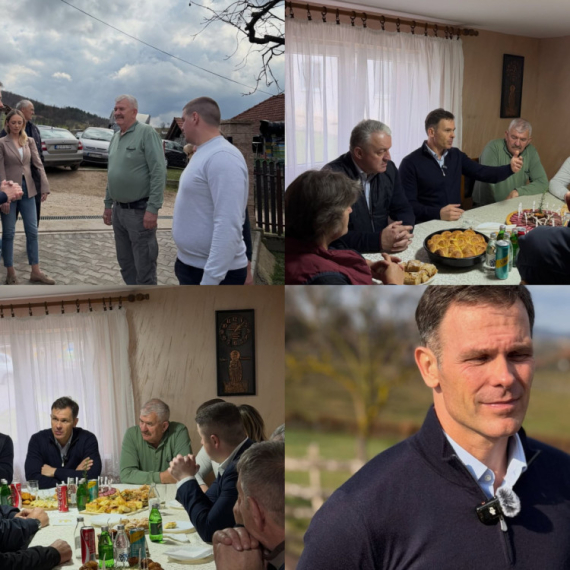 Mali u domaćinstvu Ćebića: Pravi primer srpskog domaćinstva; Građani su svesni ko se bori za njih FOTO