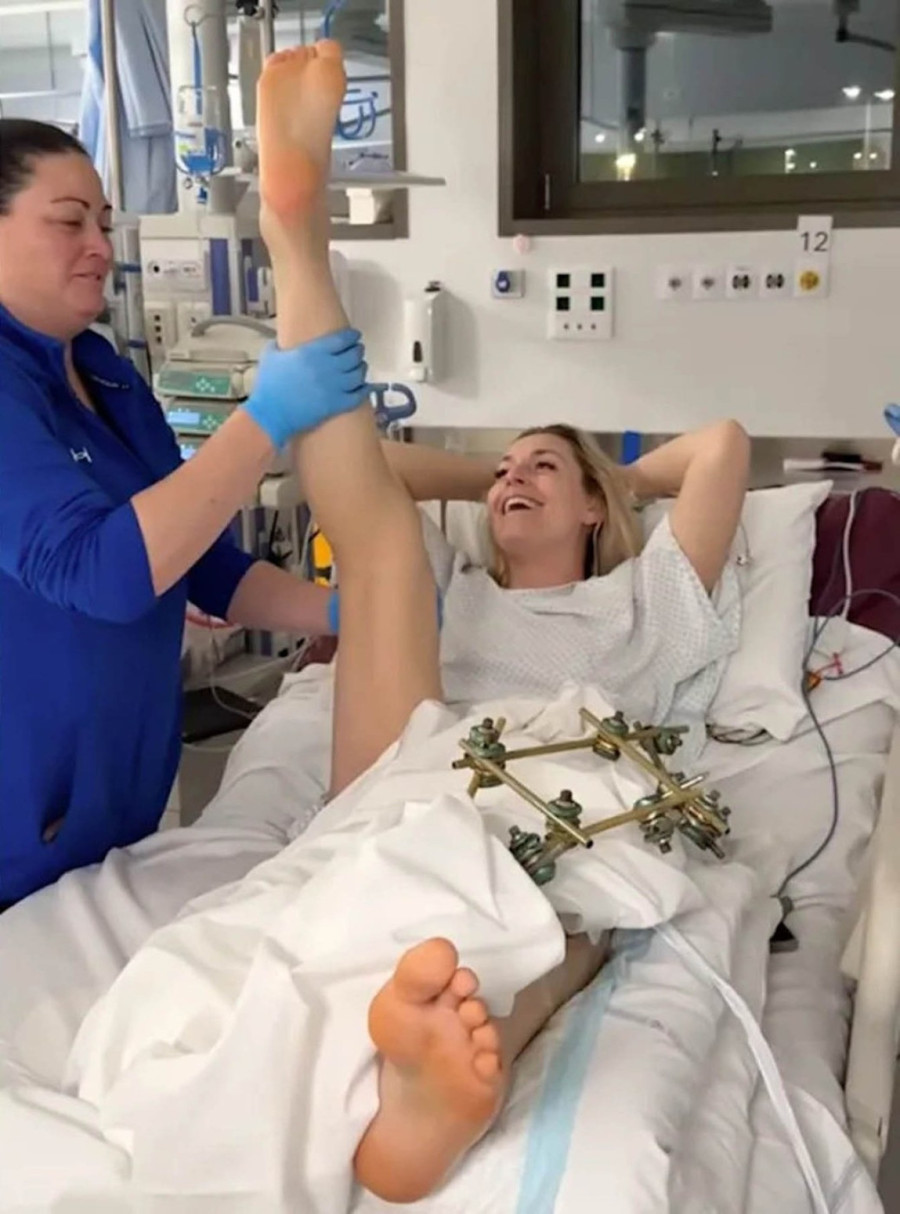 Čudesna Lindzi Von već trenira! VIDEO