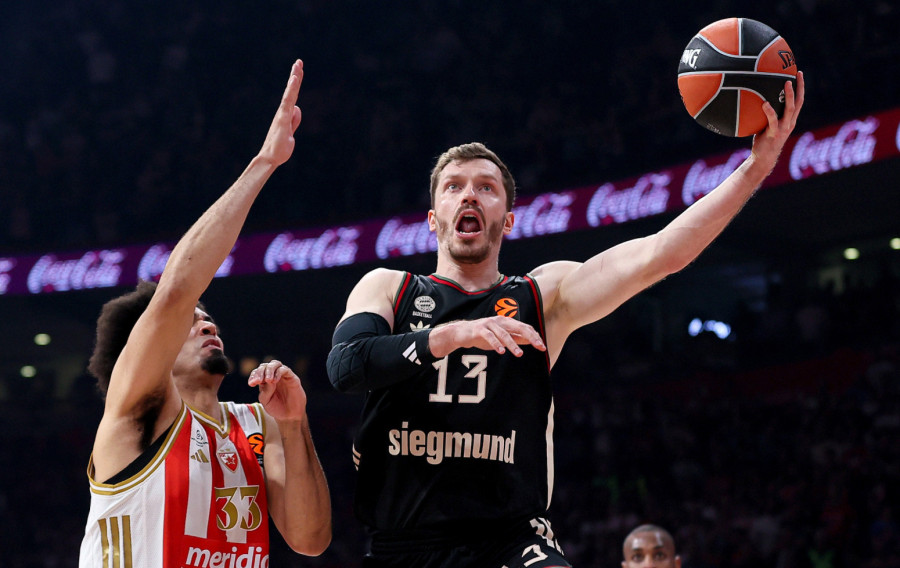 Dimitrijević i Obst utišali Arenu: Zvezda bez rešenja za Bajern