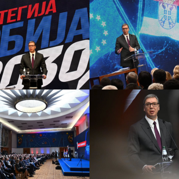 Vučić predstavlja plan za budućnost "Srbija 2030": Ulozi AI dajem najveći značaj FOTO/VIDEO