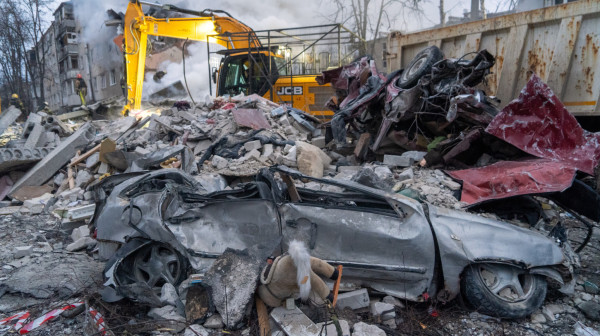 Krvavi napad na Zaporožje; Traga se za žrtvama; Ukrajina ponovo u mraku