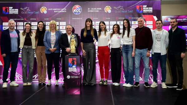 Poznati parovi polufinala Kupa Milan Ciga Vasojević