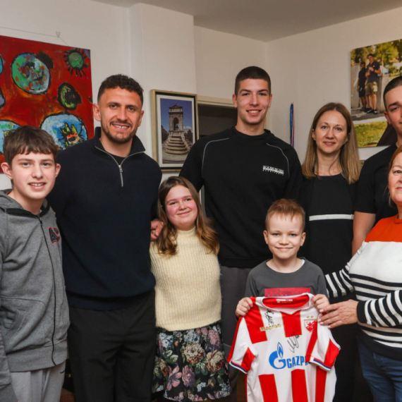 FKCZ: Mališani iz udruženja "Uvek sa decom" gosti na proslavi Zvezdinog 81. rođendana